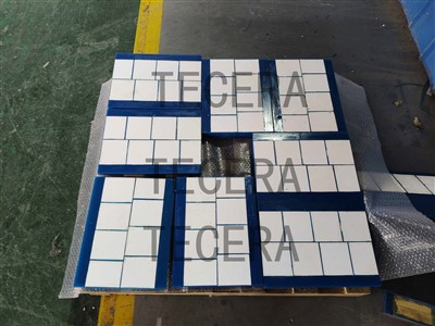 Alumina seramik revètman ak an poliyiretàn